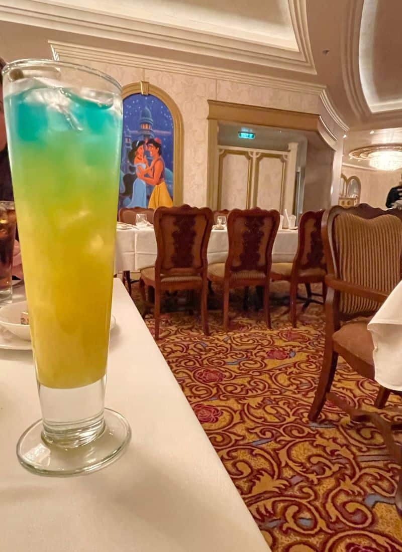 Disney Fantasy Dining Room and Drink