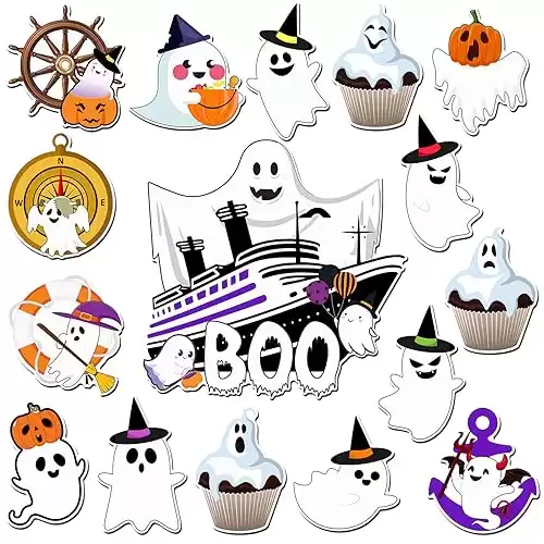 16 Pcs Cruise Door Decorations Halloween